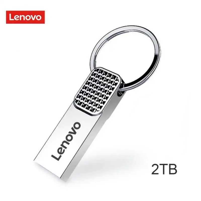 Pen drive USB 3.0 de metal Lenovo-OTG, pendrive de alta velocidade, mini flash d