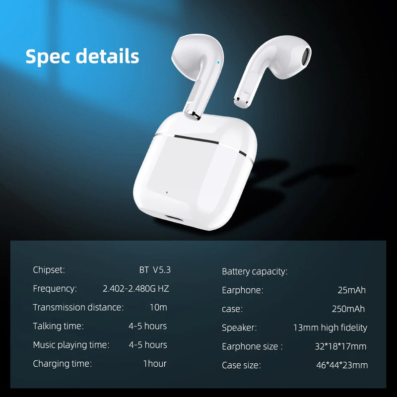 TWS Pro 4 Fones de ouvido sem fio, fone de ouvido impermeável, fone de ouvido c